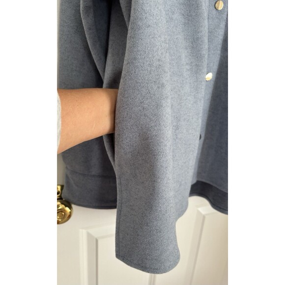 ARCHITEC WOMEN'S SHIRT-JACKET BLUE BUTTON DOWN LONG SLEEVE SIZE 2X COLLARED 165 - Picture 6 of 9